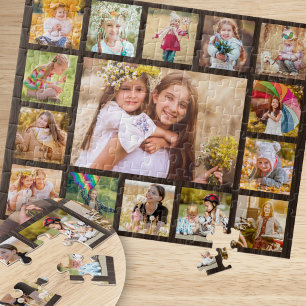 15 Puzzle de collage de photos simple pour enfants