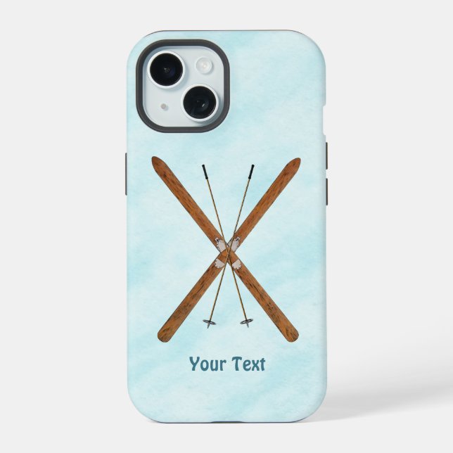 15 Skis De Fond Sur coque iphone OtterBox À Neige (Verso)