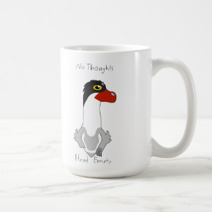 15oz Angus "No Thoughts, Head Vide" Café Mug