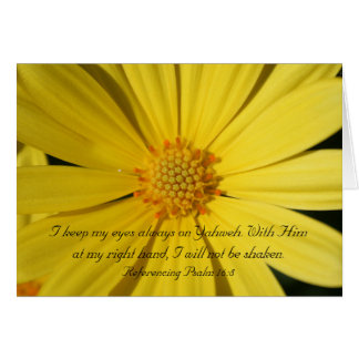 16:8 d'une manière encourageante de psaume