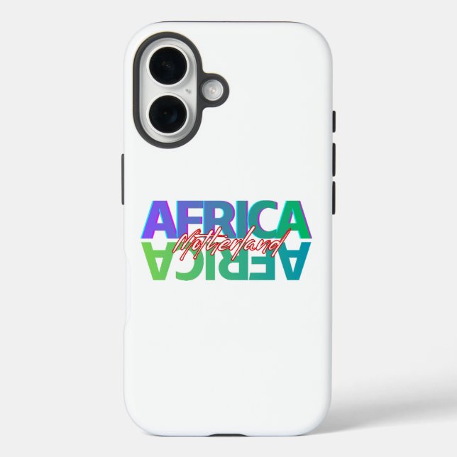 16 AFRIQUE : Patrie - Coque pour iPhone / iPad (Verso)