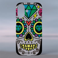 Art de crâne de sucre, Coque pour iPhone jour des