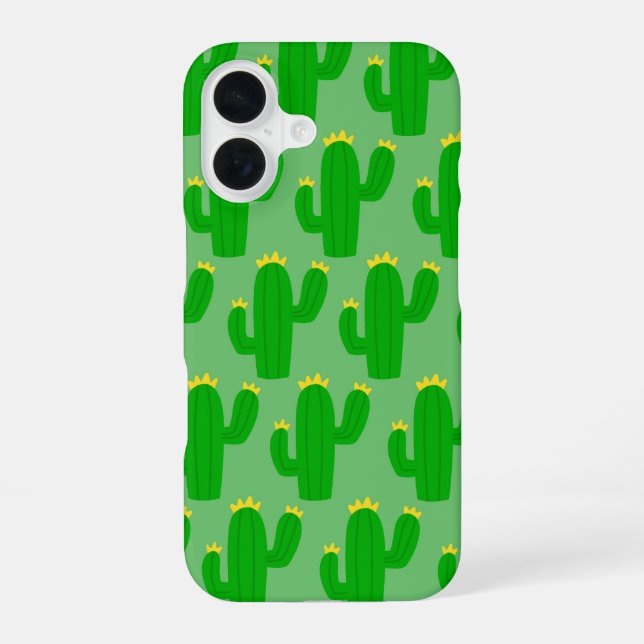 16 cactus motif iPhone / coque ipad (Verso)