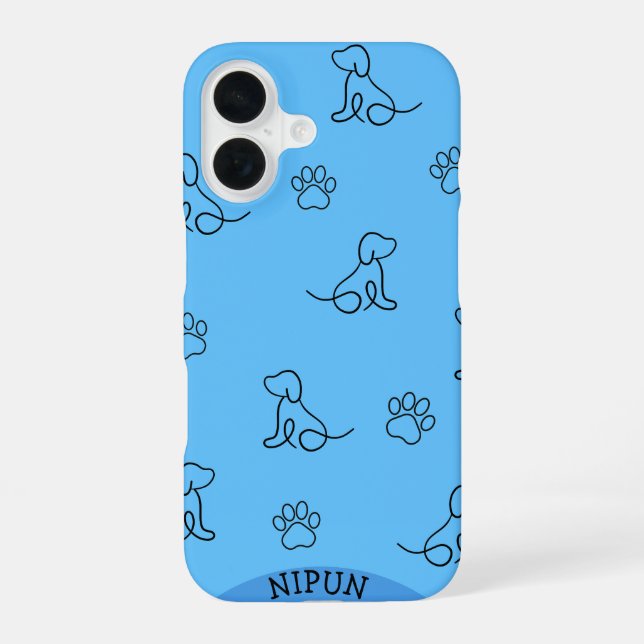 16 Chien et Paw iPhone / coque ipad (Verso)