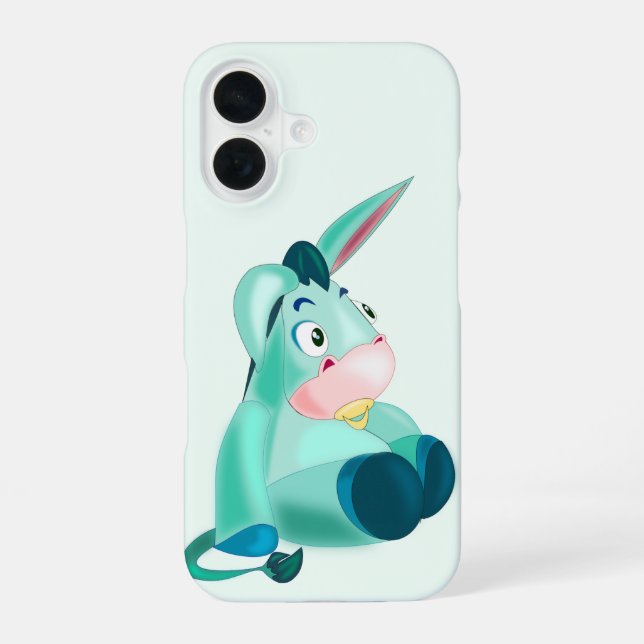 16 Coque iphone d'âne mou (Verso)