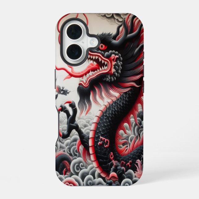 16 Coque iphone de dragon (Verso)