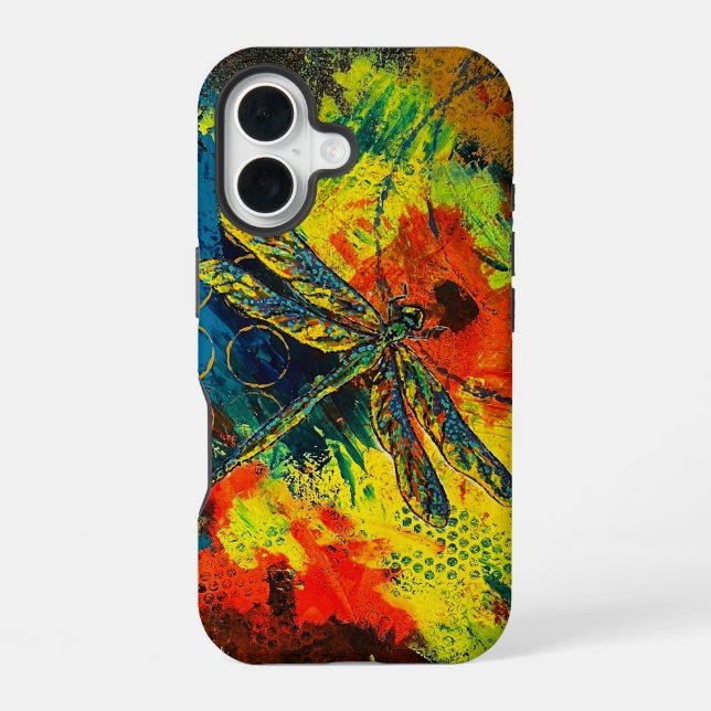 16 Coque iphone de libellules (Verso)