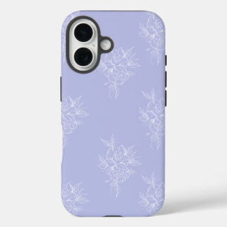 16 Coque iphone de modèle floral | Cadeau pour elle