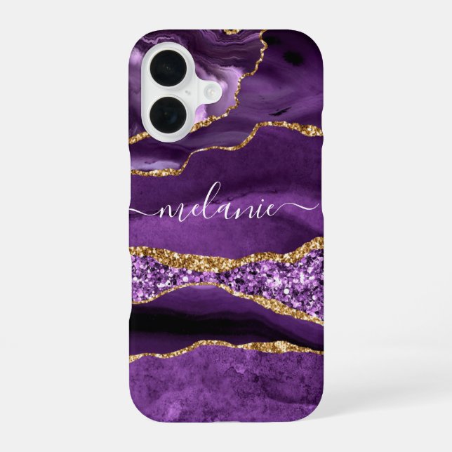 16 Coque iphone de nom personnalisé de la Parties sci (Verso)