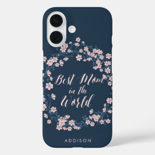 16 Coque iphone Floral Rose Pour Meilleure Maman