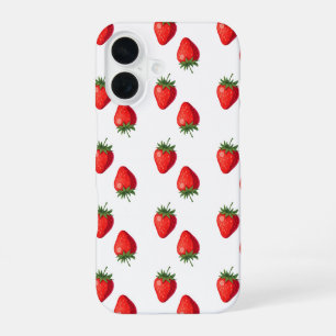 16 Coque iphone Motif de fraises