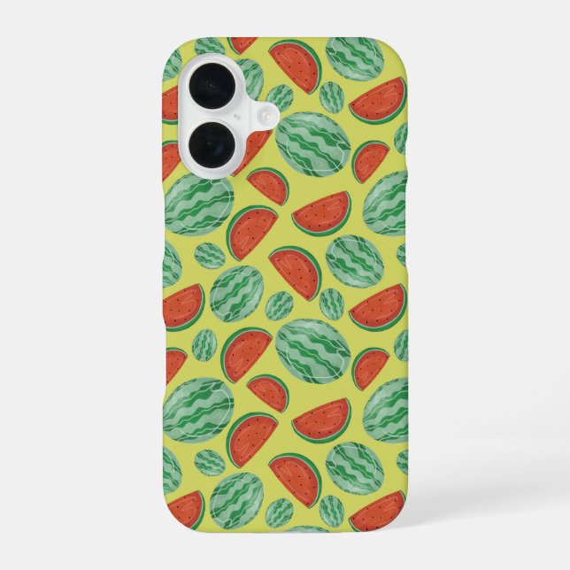 16 Coque iphone Motif de pastèque (Verso)