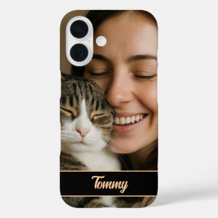 16 Coque iphone photo et nom personnalisé pour les am
