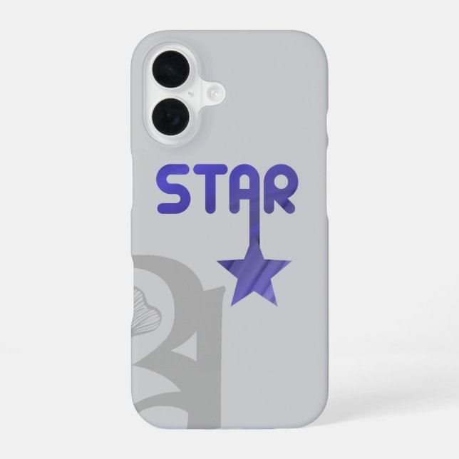 16 COQUE IPHONE STAR Trend Abstrait Lavender Violet (Verso)