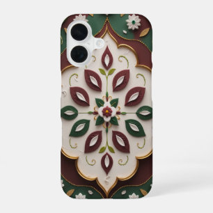 16 Élégant coque iphone floral Kolam inspiré par Rang