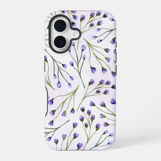16 Lavender Floral iPhone / coque ipad (Verso)