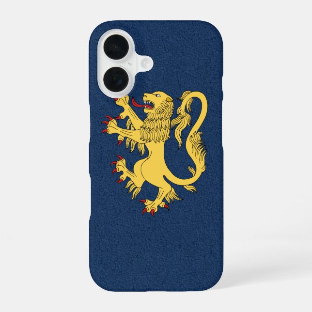 16 Lion Rampant Coque-Mate coque iphone (Verso)