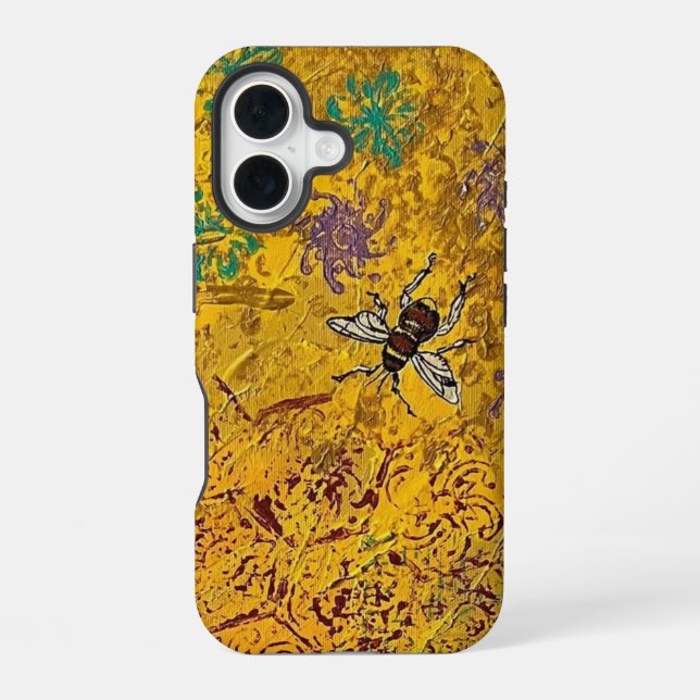 16 Miel Bee coque iphone (Verso)