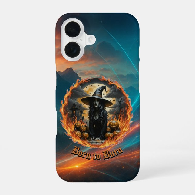16 Né pour Burn Witch coque iphone (Verso)
