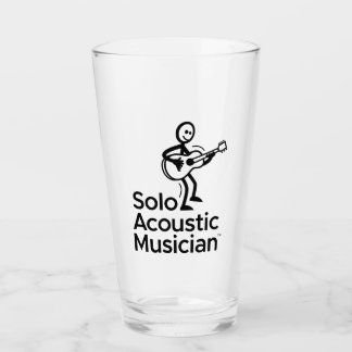 16 oz. Logo SAM en verre à pinte