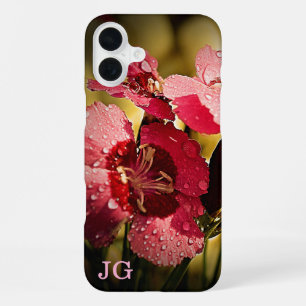 16 Plus Coque iphone de pomme rose personnalisé