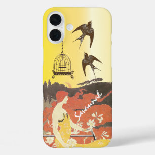 16 Plus Coque iphone vintage de vélos à cage pour oiseaux