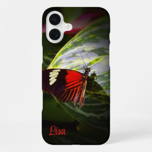 16 Plus Papillon personnalisé sur un coque iphone Apple fe