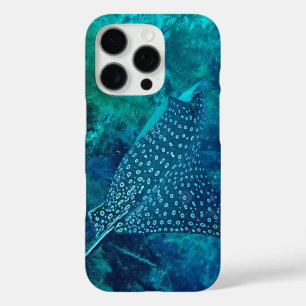 16 Pro Coque iphone à rayons d'aigle tacheté