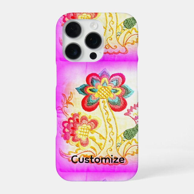 16 Pro coque iphone arbre palmier psychédélique groovy 70 (Verso)