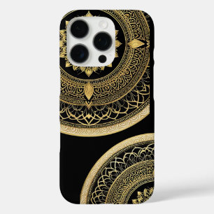 16 Pro coque iphone avec Mandala Art Design