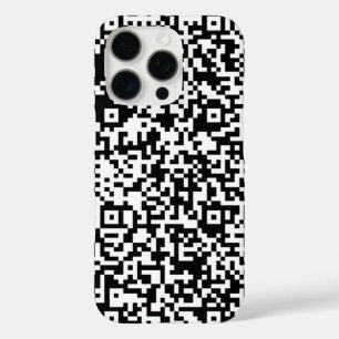 16 Pro Coque iphone de code QR personnalisé