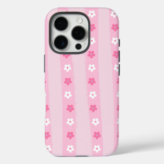 16 Pro Coque iphone de modèle floral mou | Cadeau pour el