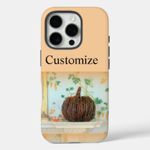 16 Pro coque iphone de panier citrouille colonial