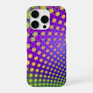 16 Pro Coque iphone motif abstrait tendance