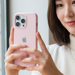 16 Pro Coque iphone rose Pastel personnalisé avec personn