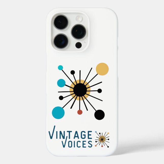 16 Pro coque iphone vintage Voices (Verso)