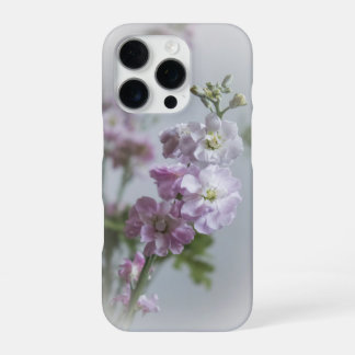 16 Pro Coque personnalisée pour iPhone avec fleurs roses