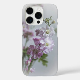 16 Pro Coque personnalisée pour iPhone avec fleurs roses