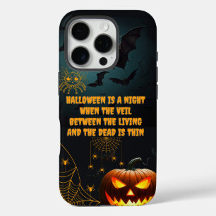 16 Pro Eerie coque iphone : Coque Éffrayant d'Halloween