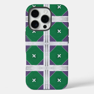 16 Pro Geo X coque iphone violet et vert
