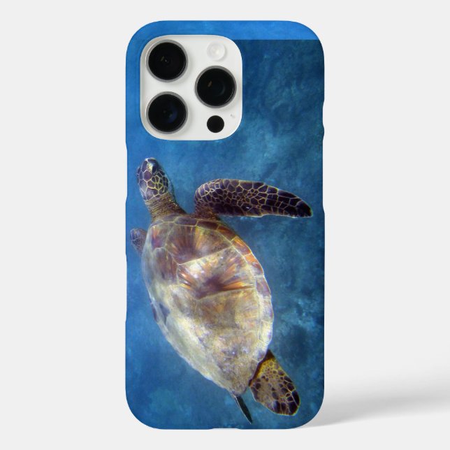 16 Pro Hawaiian Sea Turtle iPhone / coque ipad (Verso)