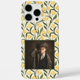 16 Pro Max Coole Tulipe Coque iPhone personnalisée avec photo