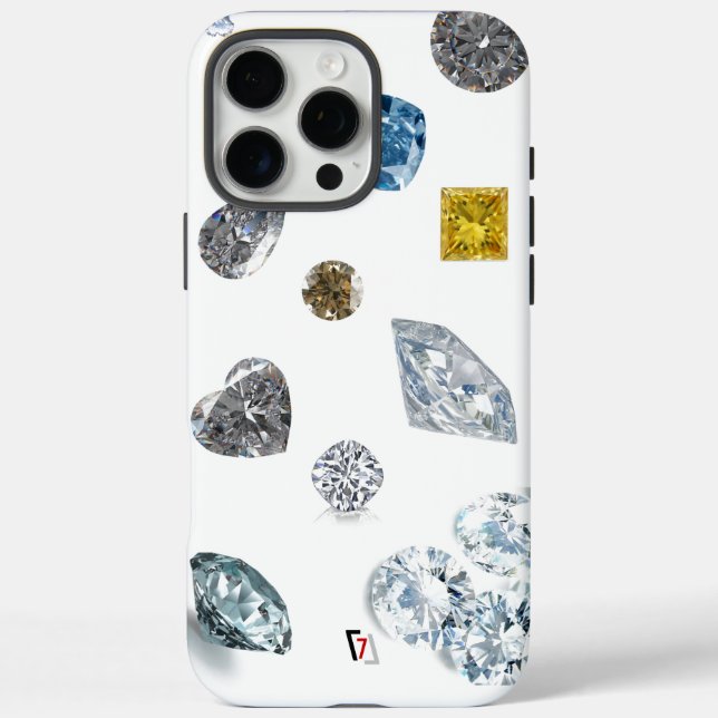 16 Pro Max COQUE IPHONE Coque-Mate DIAmonds (Verso)