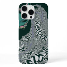 coque iphone d'art Abstrait Green Marble Swirl