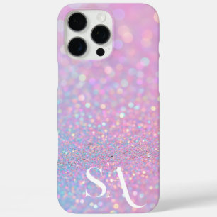 16 Pro Max Coque iphone de Parties scintillant rose Pastel pe