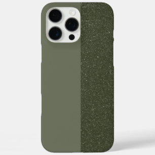 16 Pro Max Coque iphone de texture de scission verte de la mo