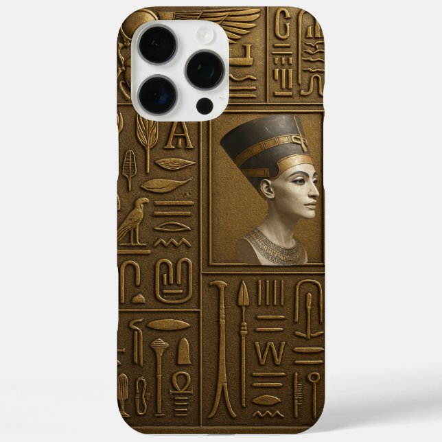 16 Pro Max Coque iphone éternel Nefertiti (Verso)