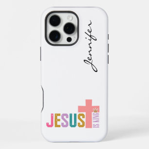 16 Pro Max Coque iPhone Faith Colorée Élégante
