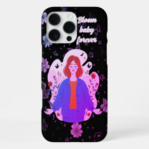 16 Pro Max coque iphone fille beauté bloom pour toujours