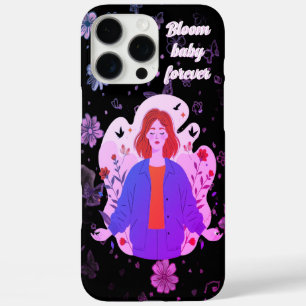 16 Pro Max coque iphone fille beauté bloom pour toujours